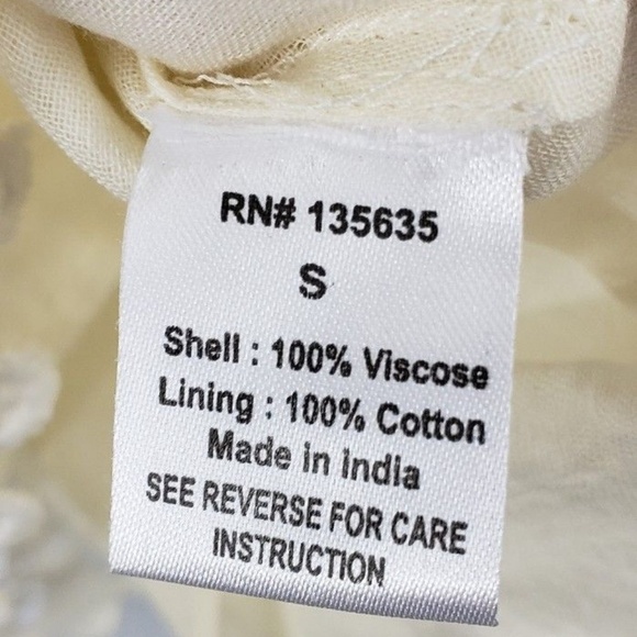 Anthro Love Sam  Shang Hai Cold Shoulder Blouse - Picture 8 of 8